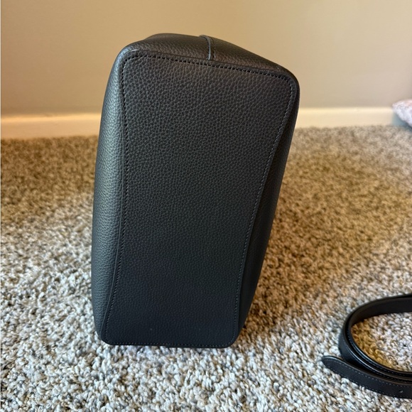 Coach Town Bucket Bag Black Leather - Picture 7 of 7